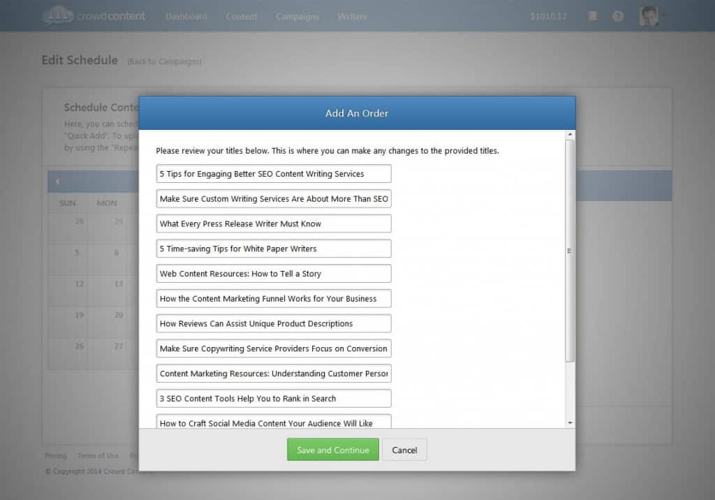 Crowd Content Launches Campaigns (Beta) to Automate Your Content ...