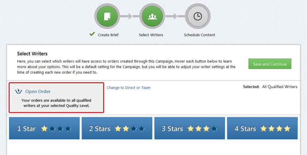 Open Order Sample Crowd Content Launches Campaigns (Beta) to Automate Your Content ...